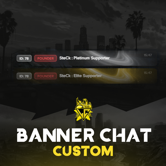 BANNER CHAT CUSTOM